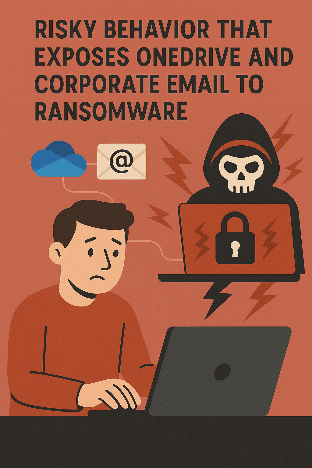 พฤติกรรมเสี่ยงของผู้ใช้ที่เป็นประตูสู่การโจมตี Ransomware บน OneDrive และอีเมลองค์กร พฤติกรรมเสี่ยงของผู้ใช้ที่เป็นประตูสู่การโจมตี Ransomware บน OneDrive และอีเมลองค์กร