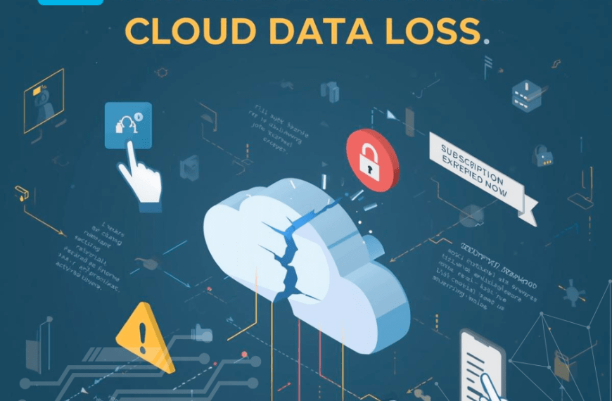 7 สาเหตุหลักที่ทำให้ข้อมูลใน Cloud สูญหาย (แม้ระบบจะไม่ล่ม)