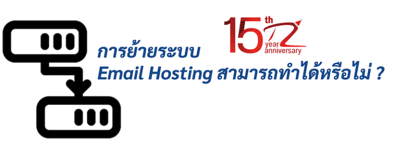 ภาพประกอบหัวข้อการย้ายระบบ Email Hosting สามารถทำได้หรือไม่ ? (Is it possible to migrate the Email Hosting system ?)