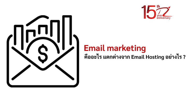 Email marketing คืออะไร แตกต่างจาก Email Hosting อย่างไร ?