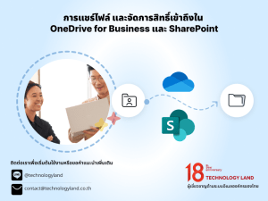 จัดการสิทธิ์ SharePoint และ OneDrive
