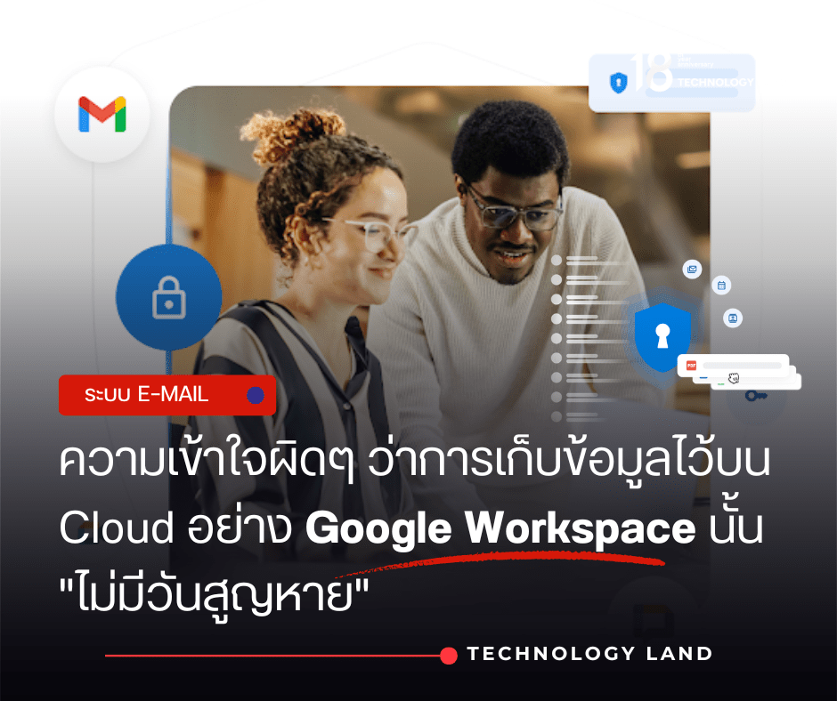 Google Workspace การสำรองและกู้คืนข้อมูล