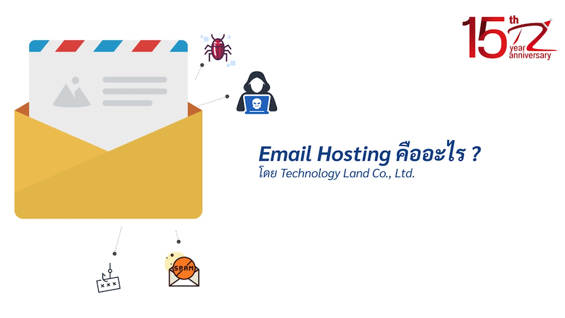 Email Hosting (เมล์โฮสติ้ง) คืออะไร ให้บริการอย่างไรโดยเทคโนโลยีแลนด์