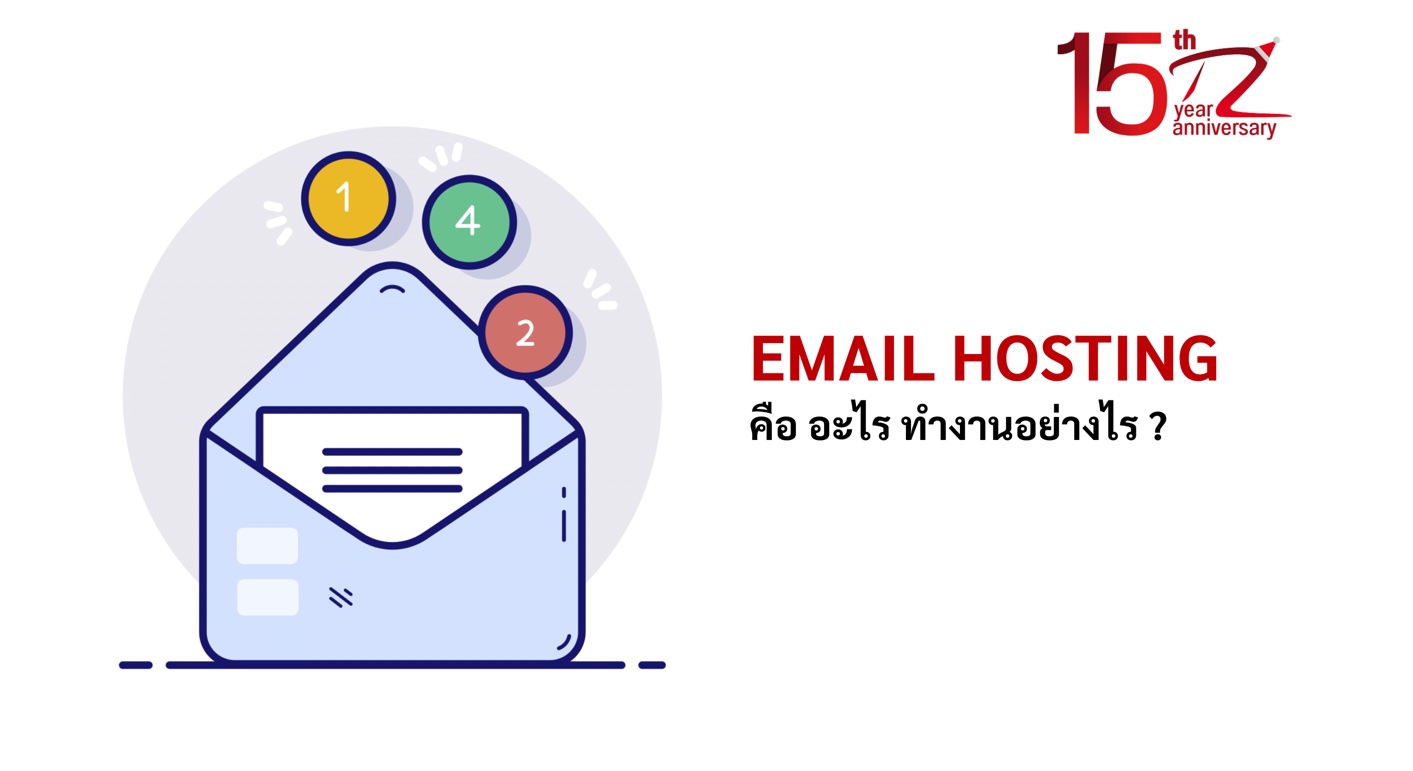 Email hosting (อีเมลโฮสติ้งคืออะไร) ทำงานอย่างไร