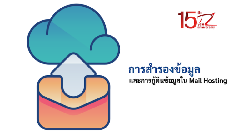 ภาพประกอบหัวข้อการสำรองข้อมูลและการกู้คืนข้อมูลใน Mail Hosting (Backup and restore data in Mail Hosting)